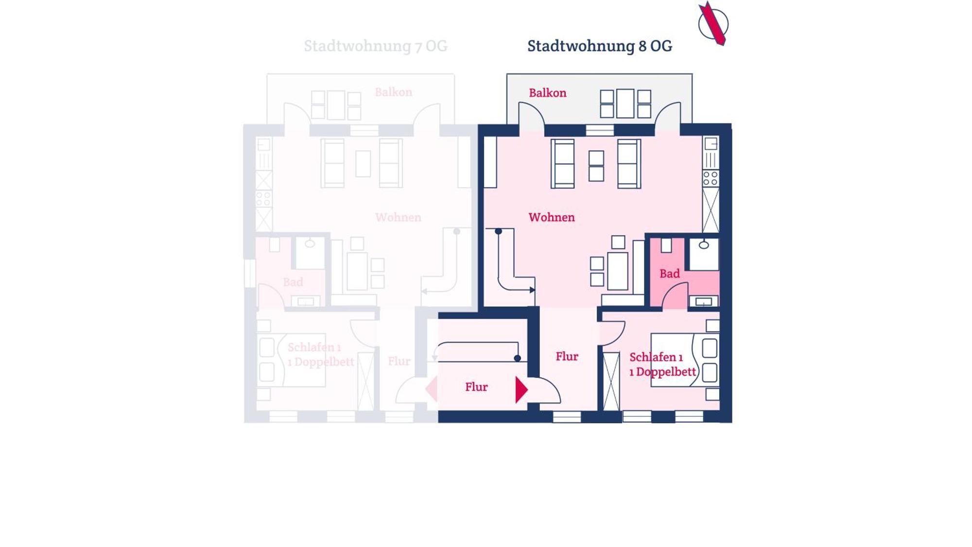 Stadtwohnung 8 Wyk auf Fohr Bagian luar foto